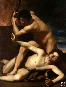 Bartolomeo Manfredi - Cain Kills Abel Kunsthistorisches Museum